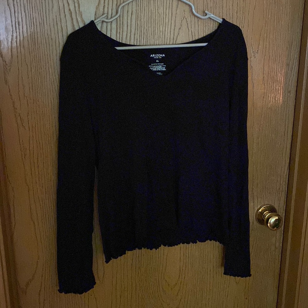 Black long sleeve shirt
